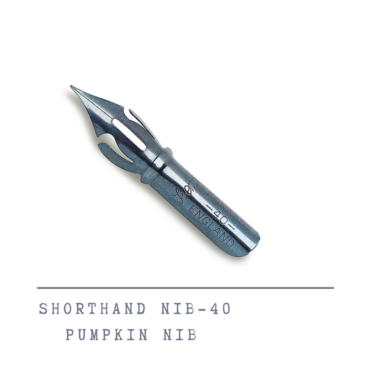 Shorthand - 40 (Pumpkin Nib) 🎃