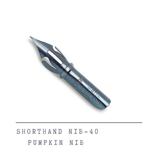 Shorthand - 40 (Pumpkin Nib) 🎃 - Oriandcalli