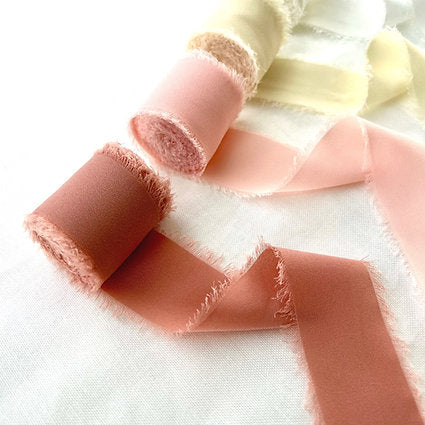 Chiffon Ribbon Full Set. ( 15 Shades) - Oriandcalli