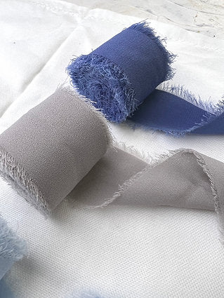 Chiffon Ribbon Full Set. ( 15 Shades) - Oriandcalli