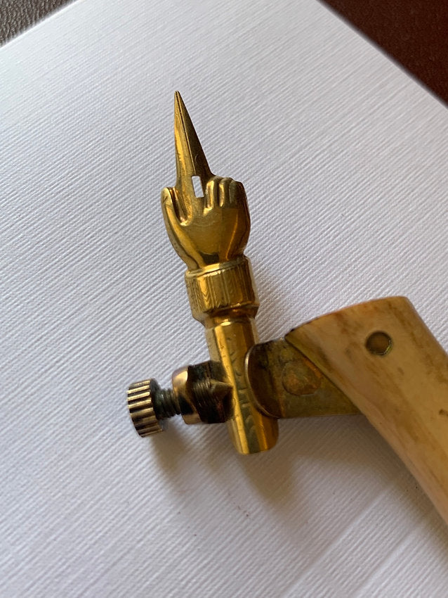Vintage Index Finger Nib EF - Oriandcalli