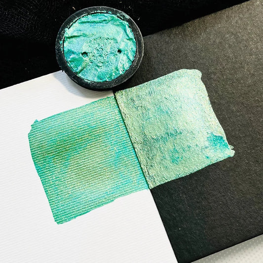 Bottle green shimmer - Oriandcalli