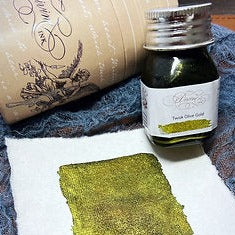 Walnut Twisk Olive Gold Ink - Oriandcalli