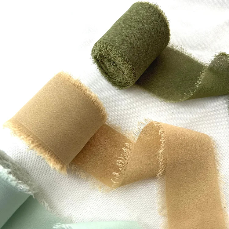 chiffon ribbon set 1 - Oriandcalli