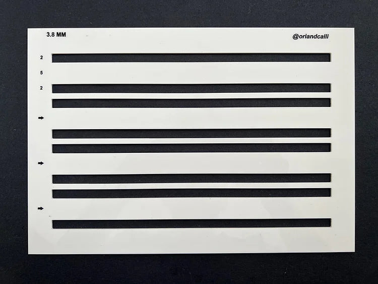 Gothic stencil set - Oriandcalli