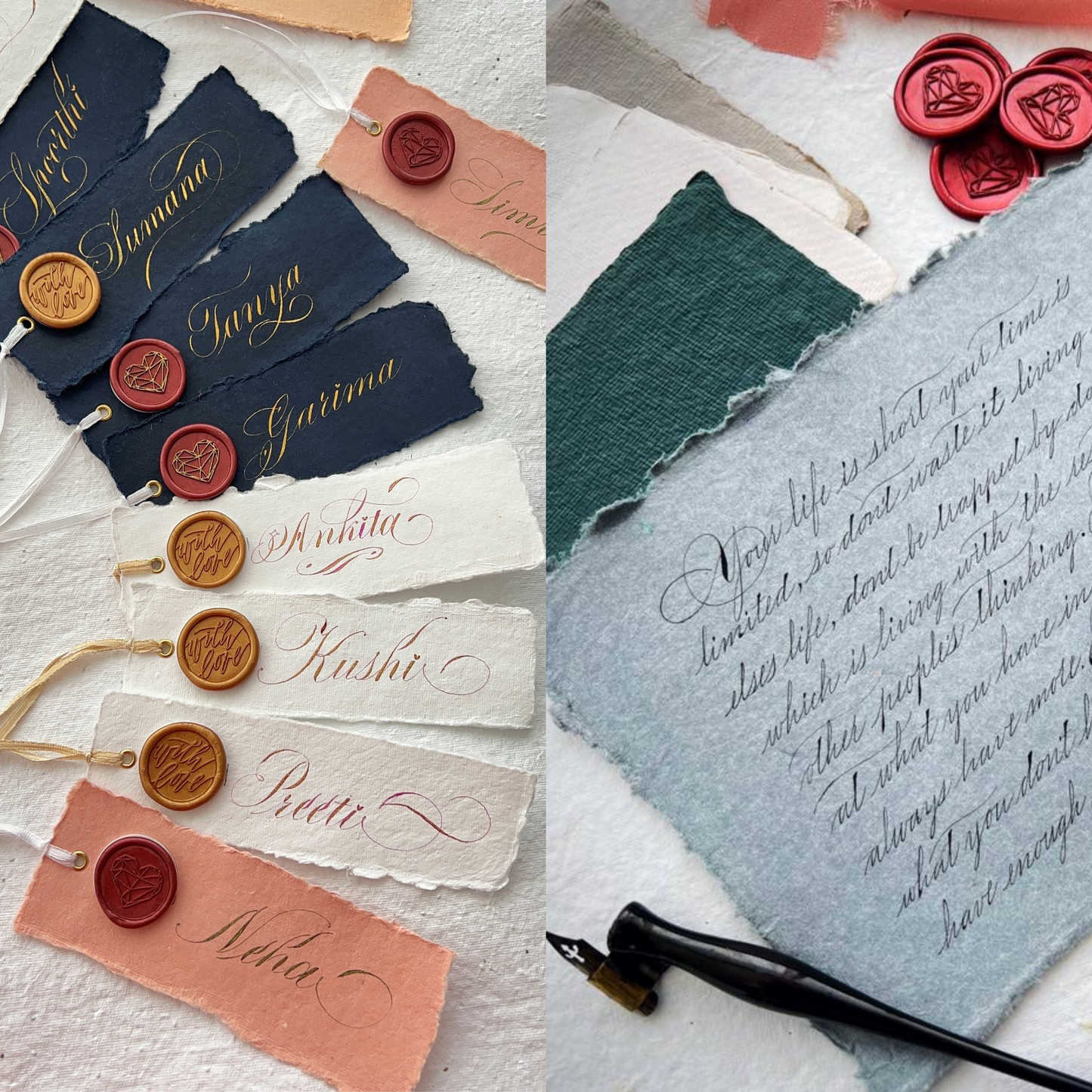 Deckled Edge Papers - Oriandcalli