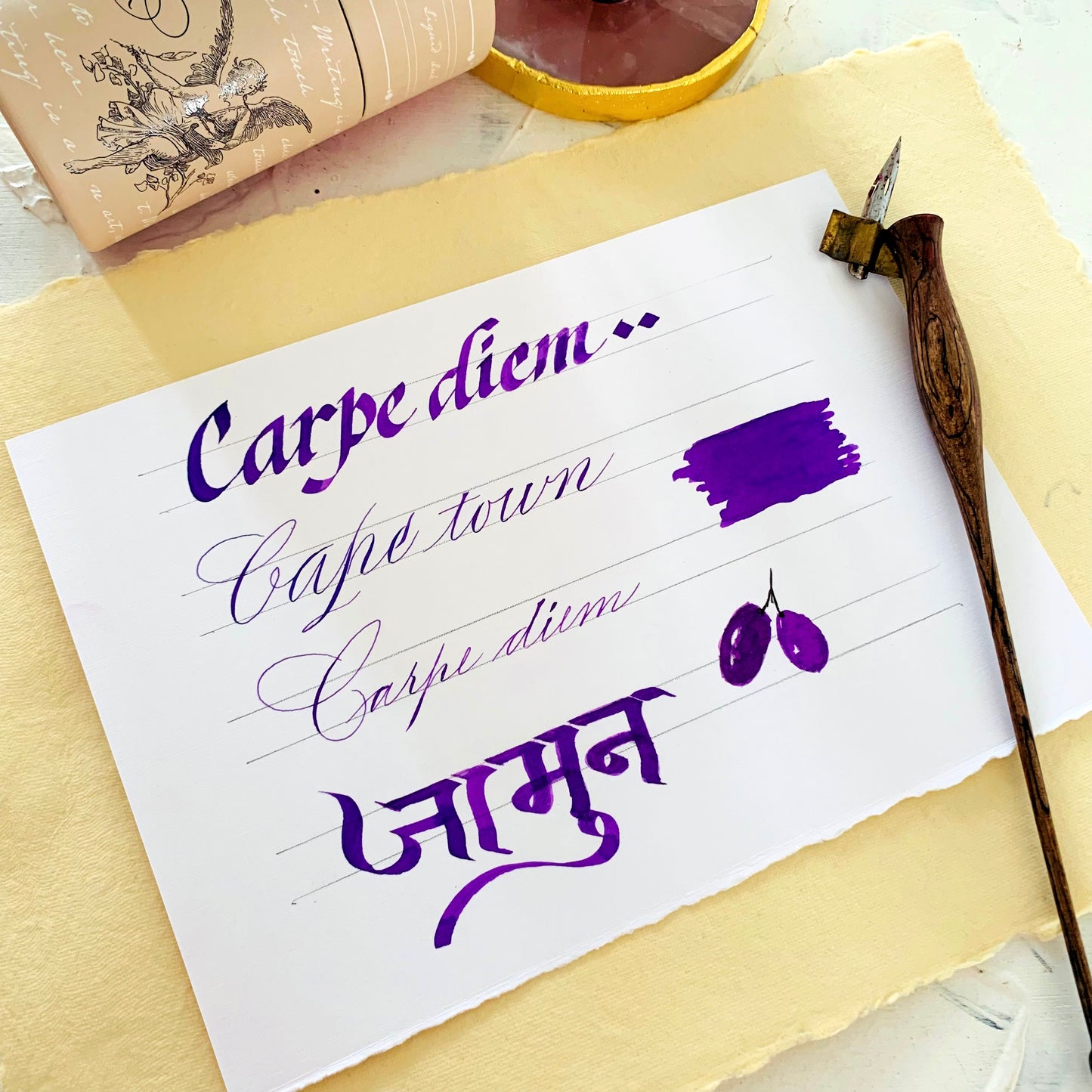 Linen Texture Paper - Oriandcalli