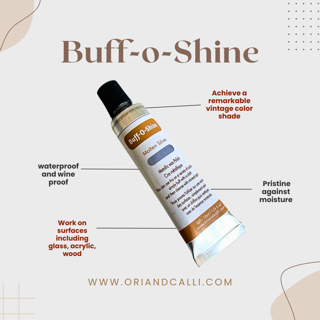 Buff O shine Molten silver - Oriandcalli