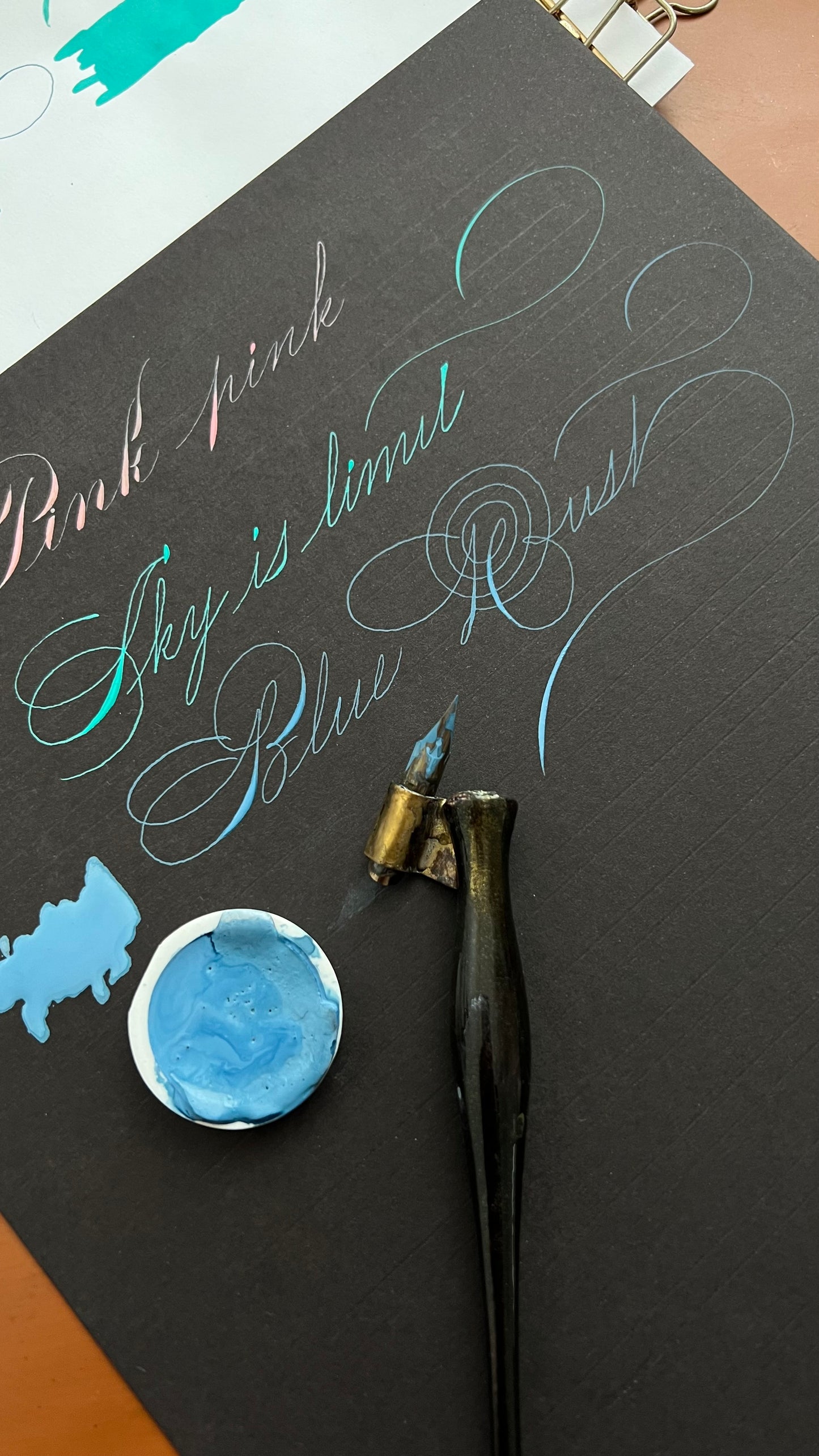 Pastel blue - Oriandcalli