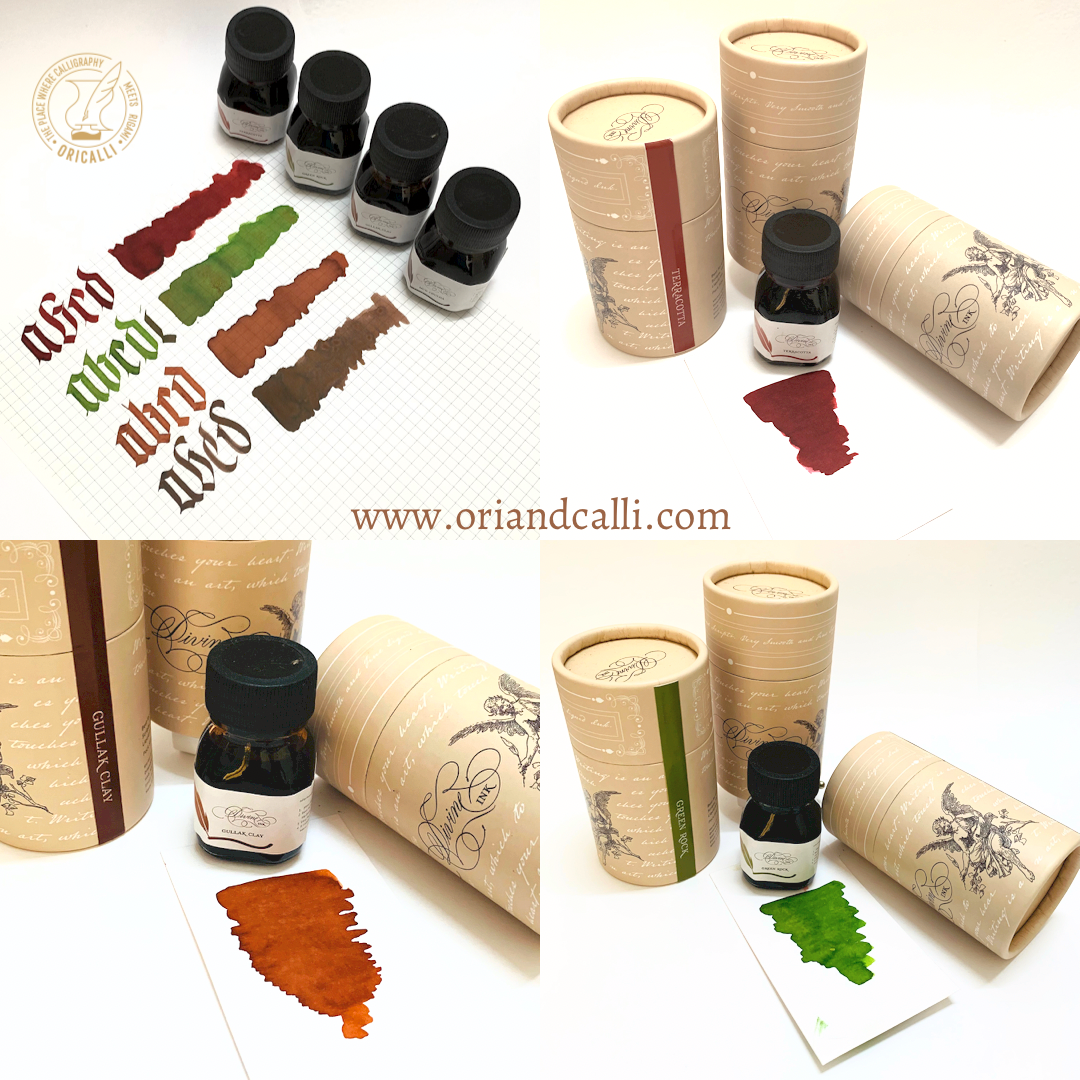 Divine Ink Pottery Series - Oriandcalli