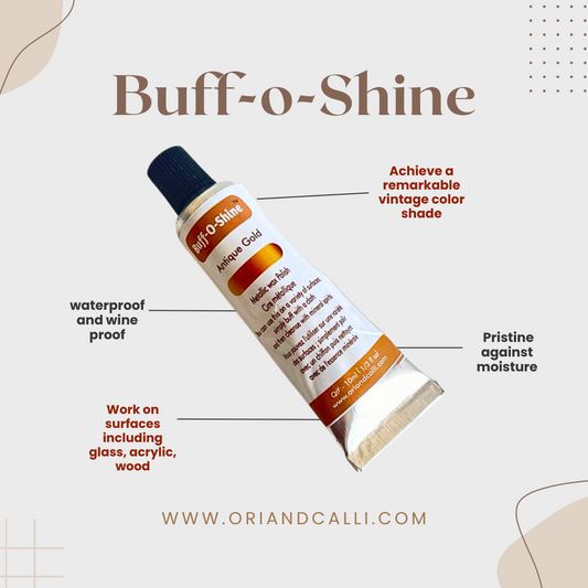 Buff O shine Antique gold - Oriandcalli