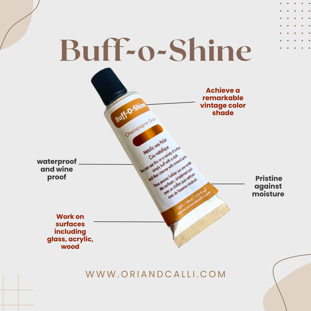 Buff O shine Champagne gold - Oriandcalli