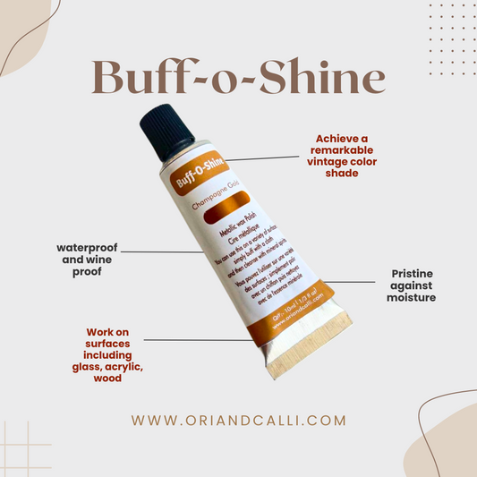 Buff O shine Champagne gold - Oriandcalli