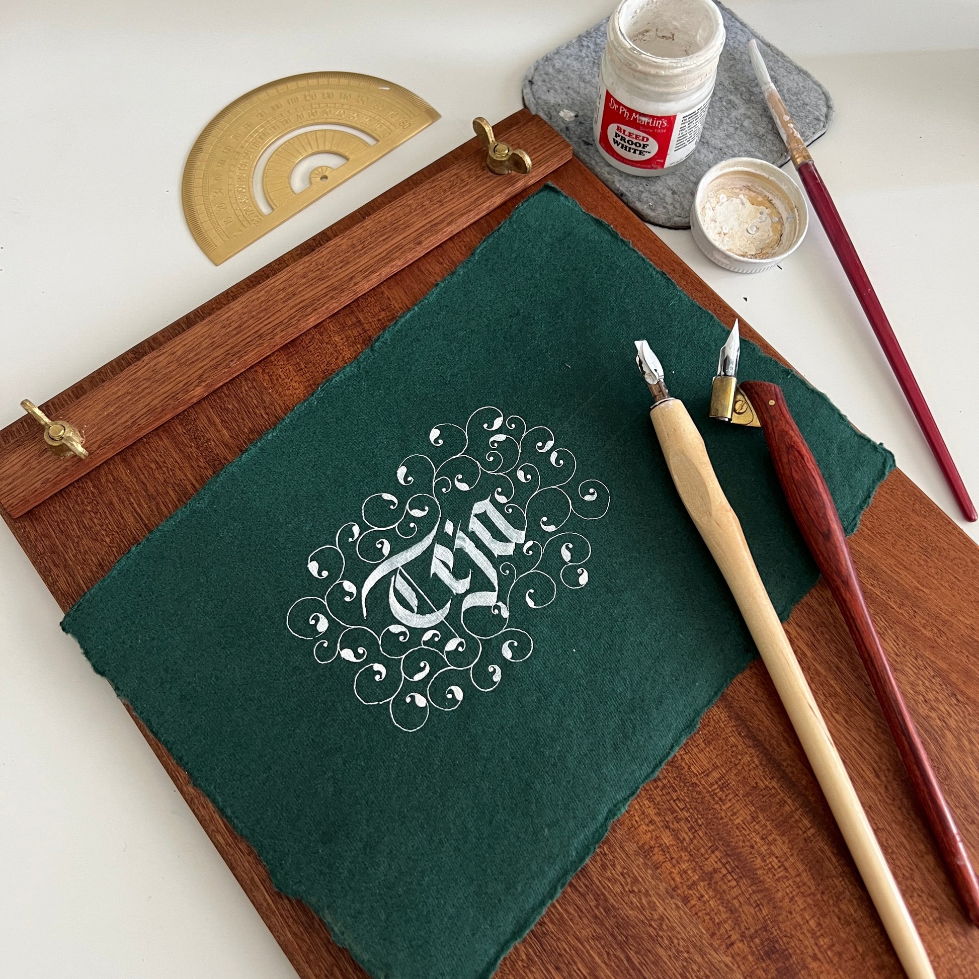 Deckled edge paper set - Oriandcalli
