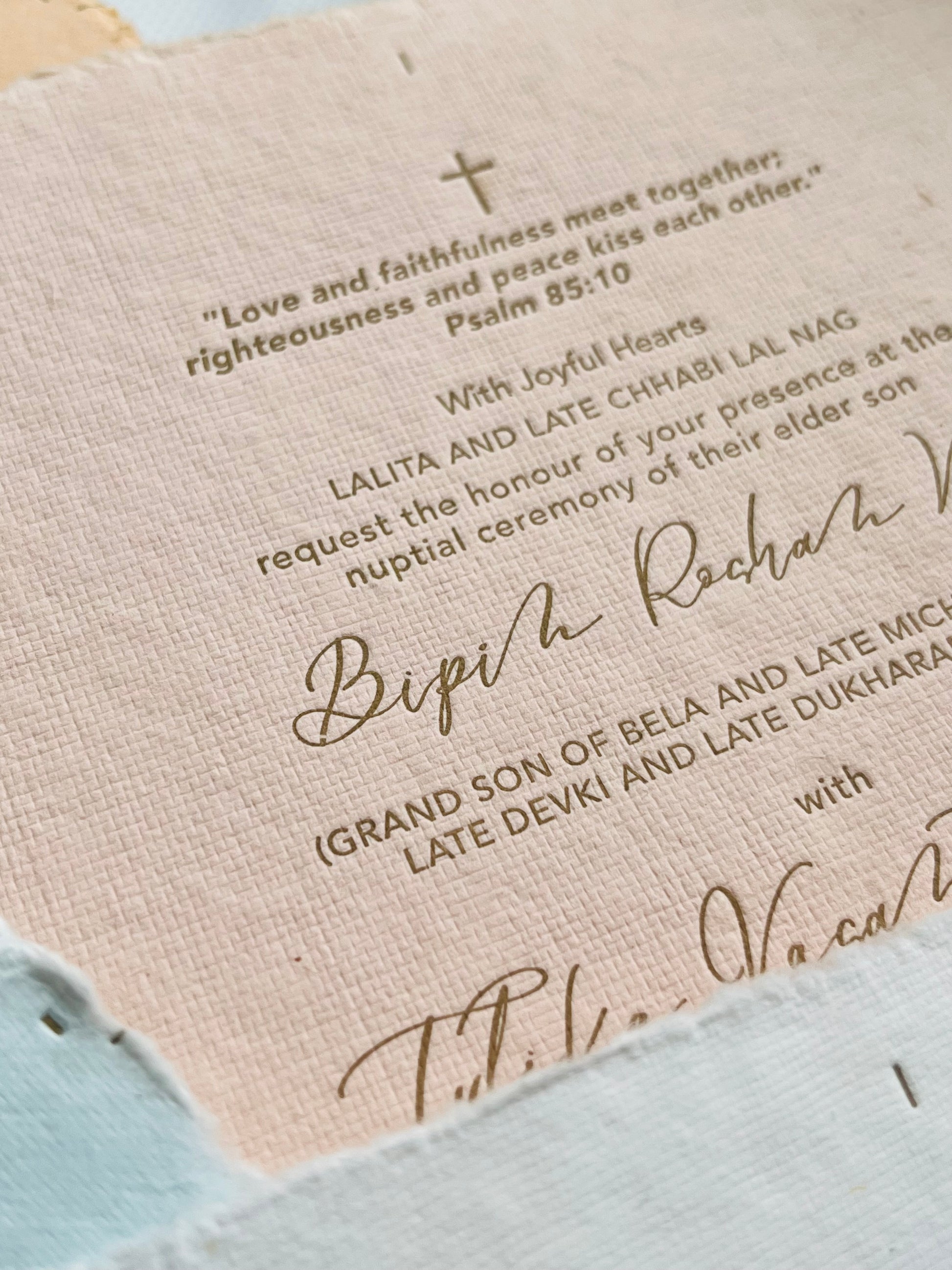 Deckled edge paper set - Oriandcalli