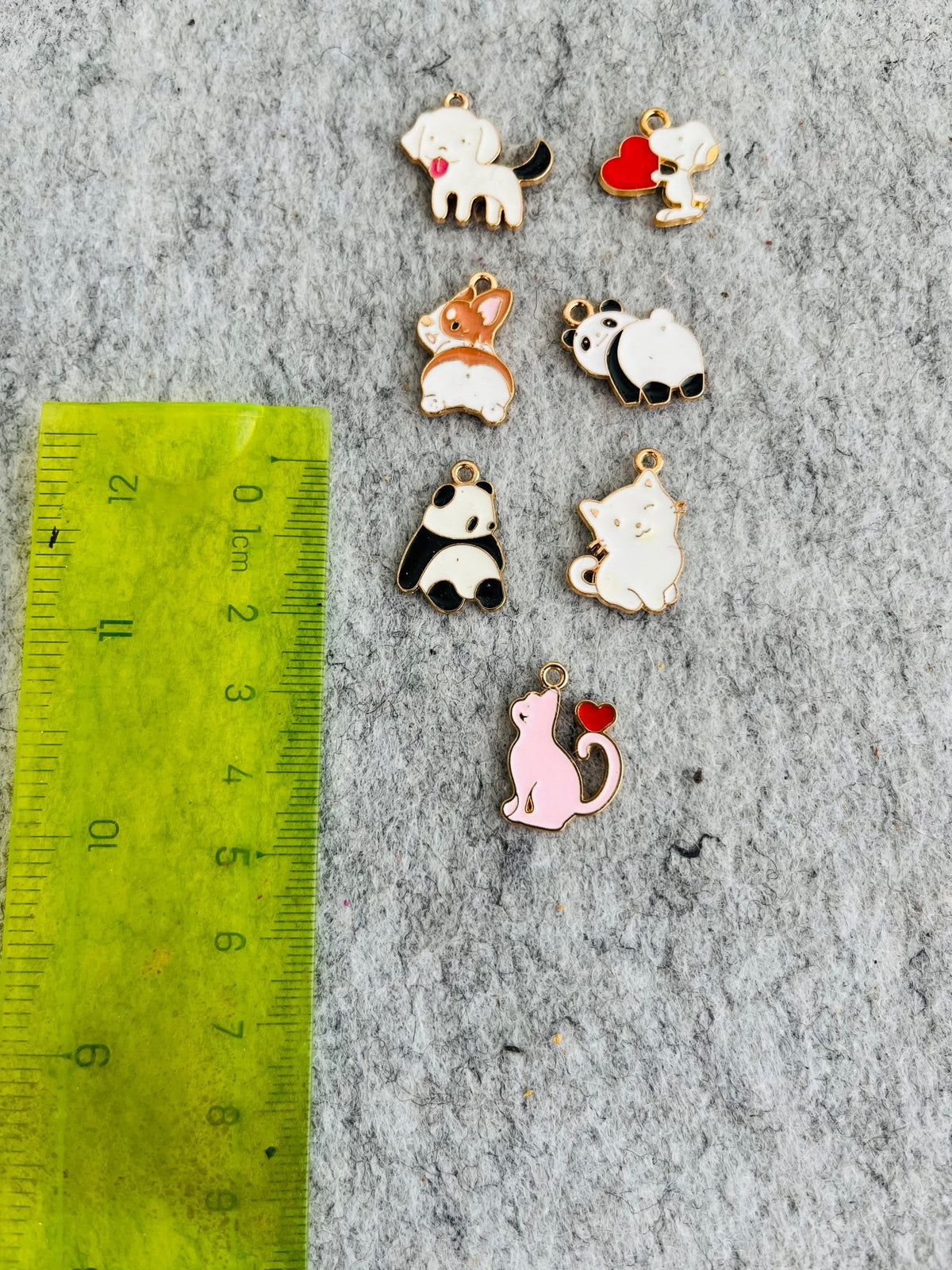Metal charm set 1 - Oriandcalli