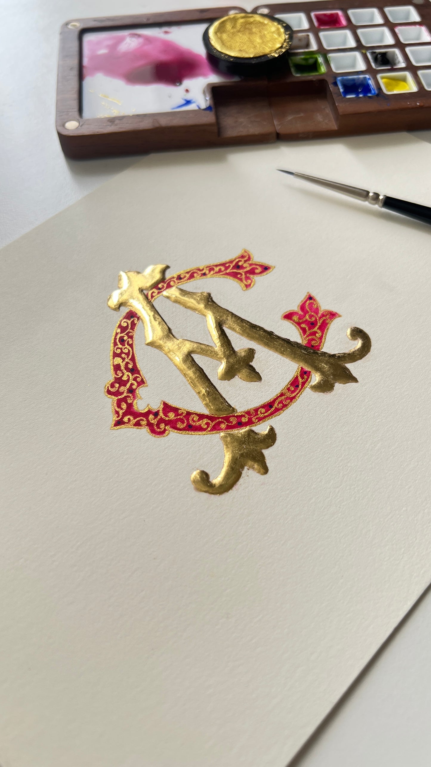 Gilding gesso - Oriandcalli