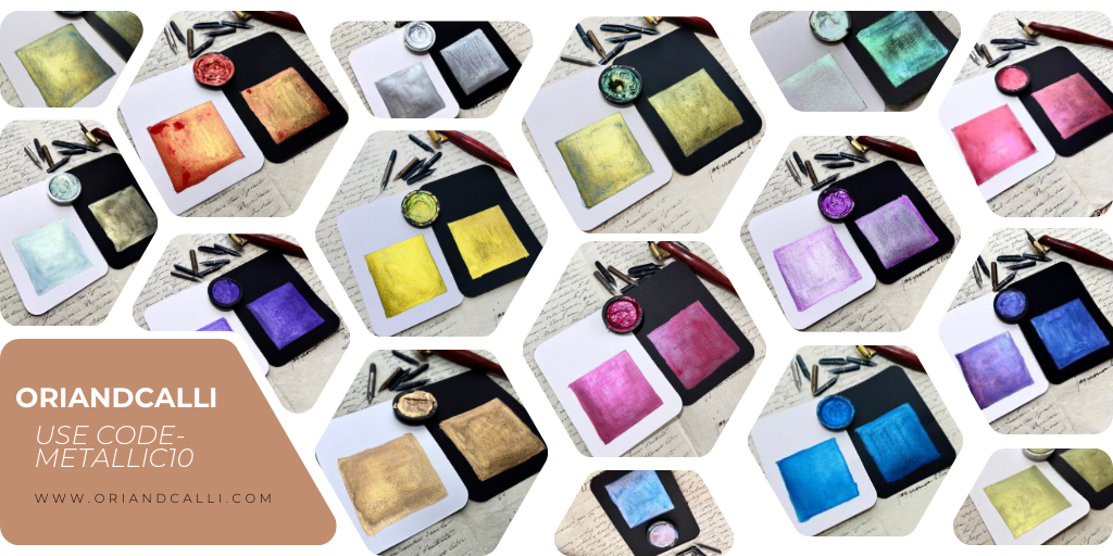 Metallic paint full set - Oriandcalli