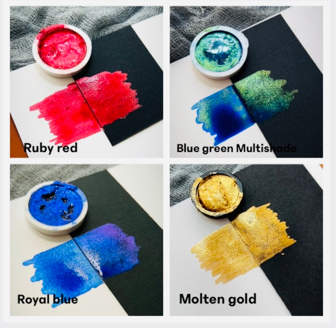Metallic paint full set - Oriandcalli