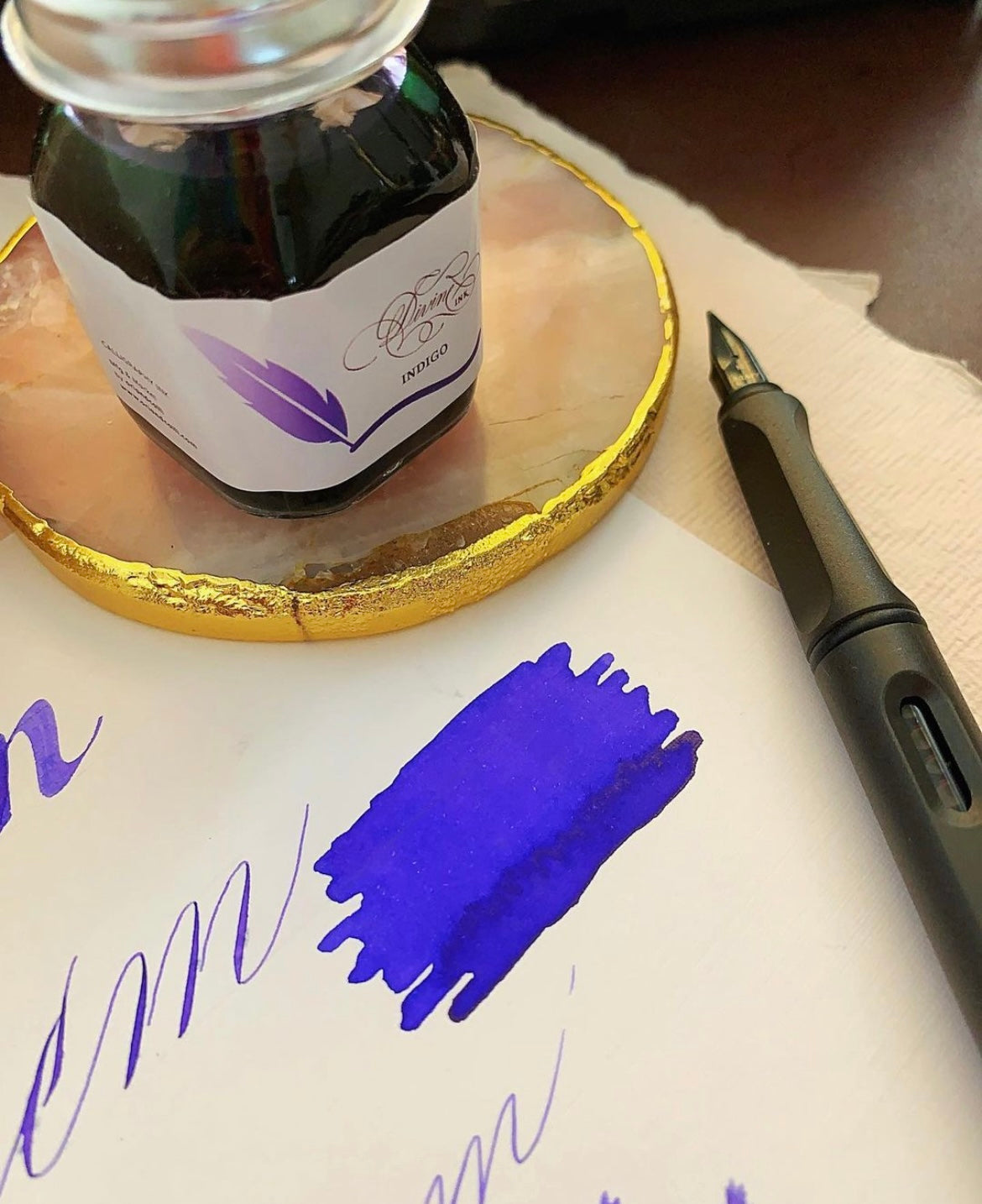 Indigo ink - Oriandcalli