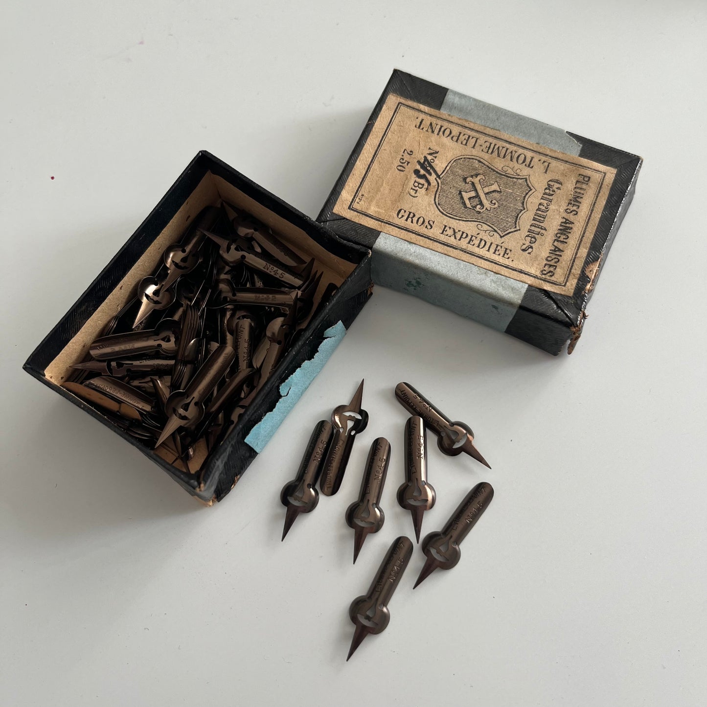 Smiley nib vintage - Oriandcalli