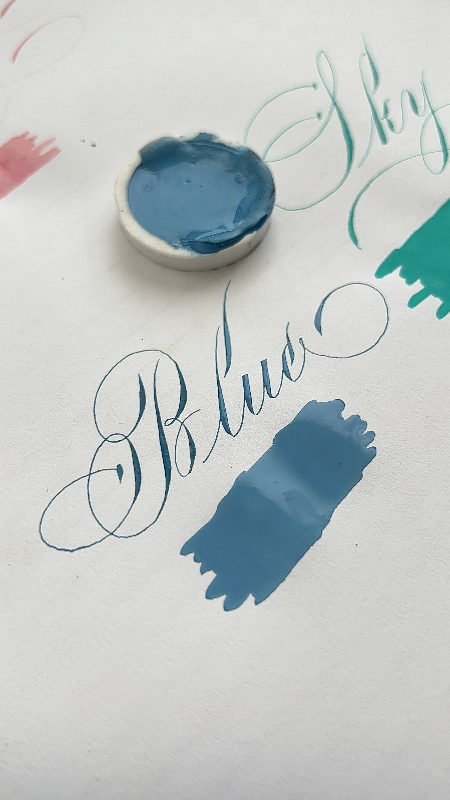 Pastel blue - Oriandcalli