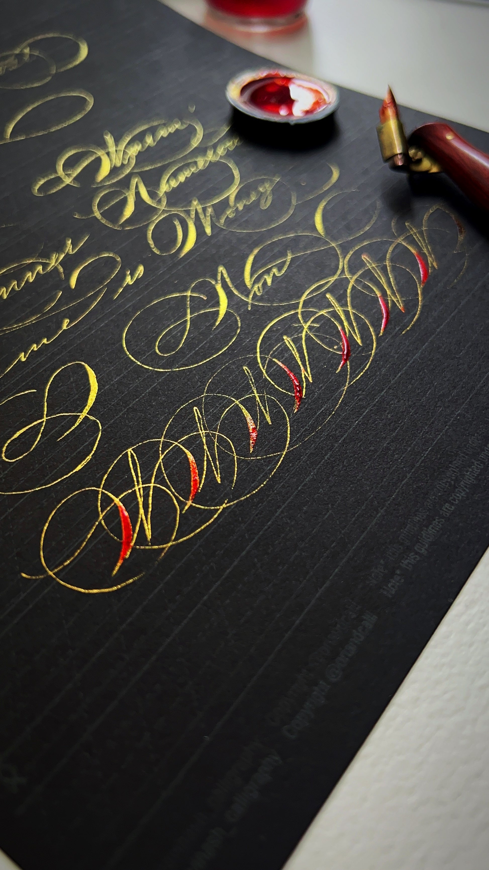 Multi shaded ink set- 2 - Oriandcalli