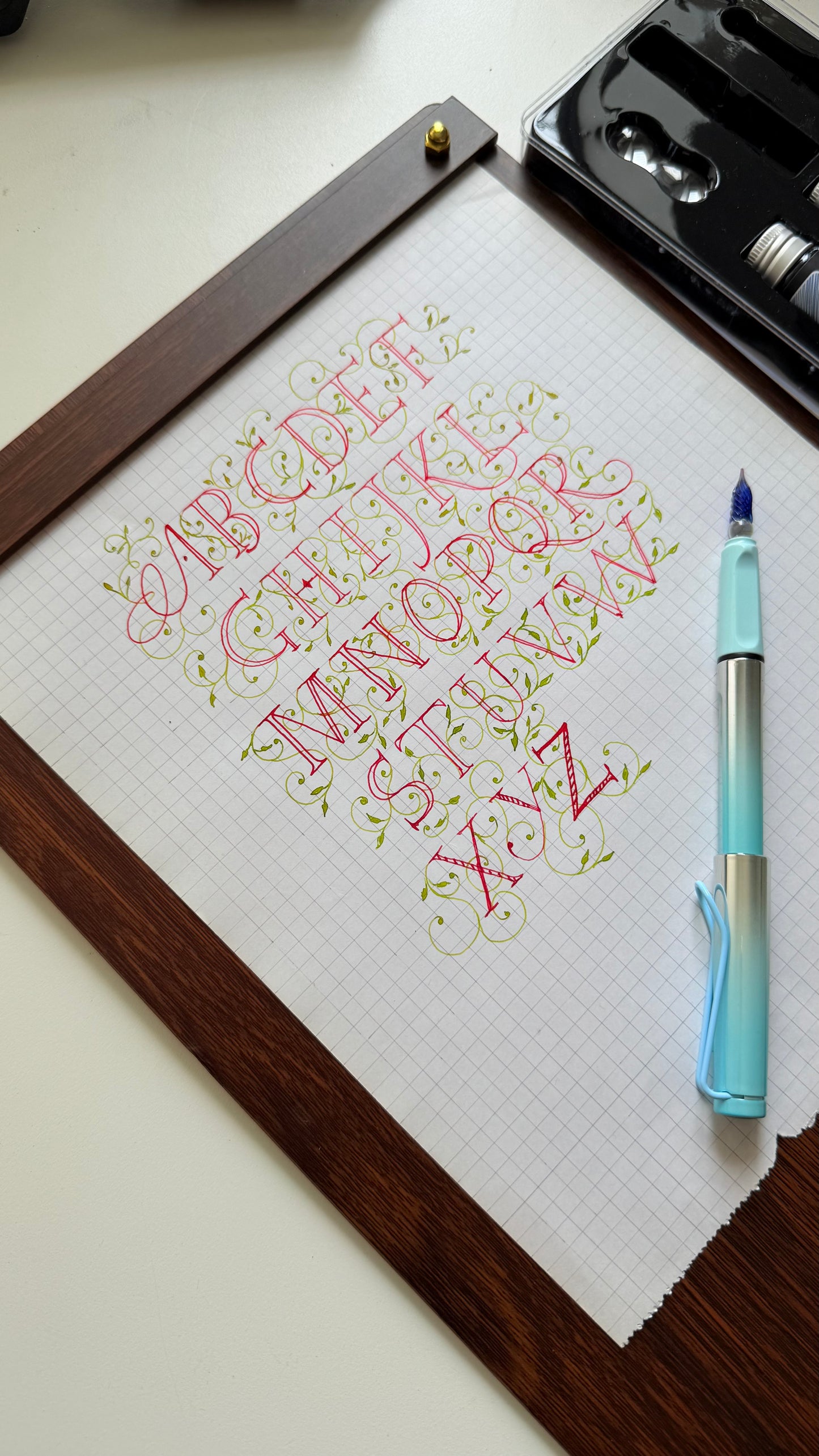Glass pen set - Oriandcalli