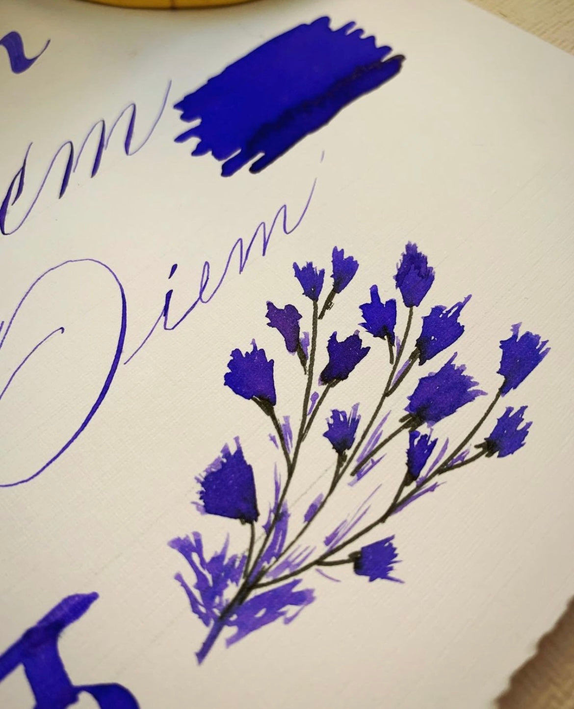 Indigo ink - Oriandcalli
