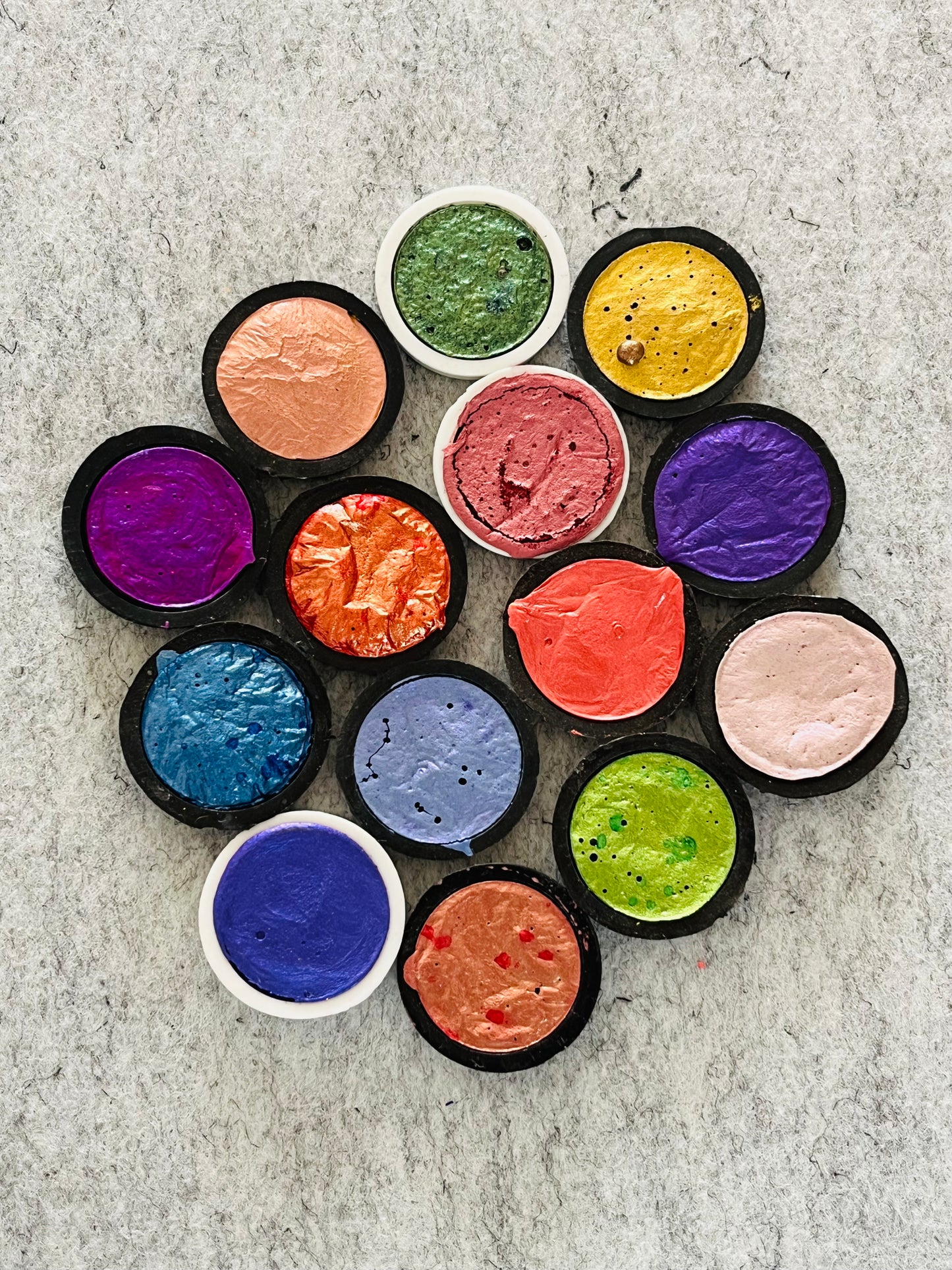 Metallic paint full set - Oriandcalli