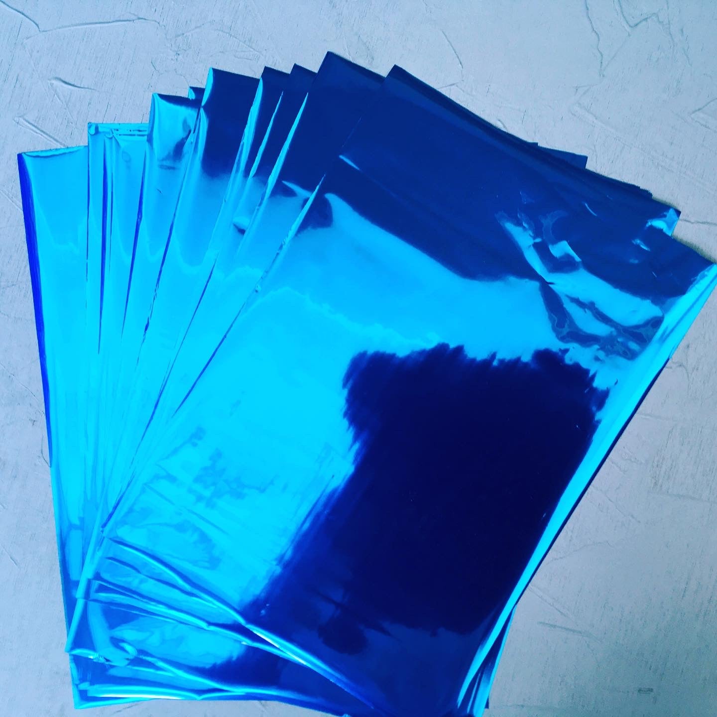 Blue foil - Oriandcalli