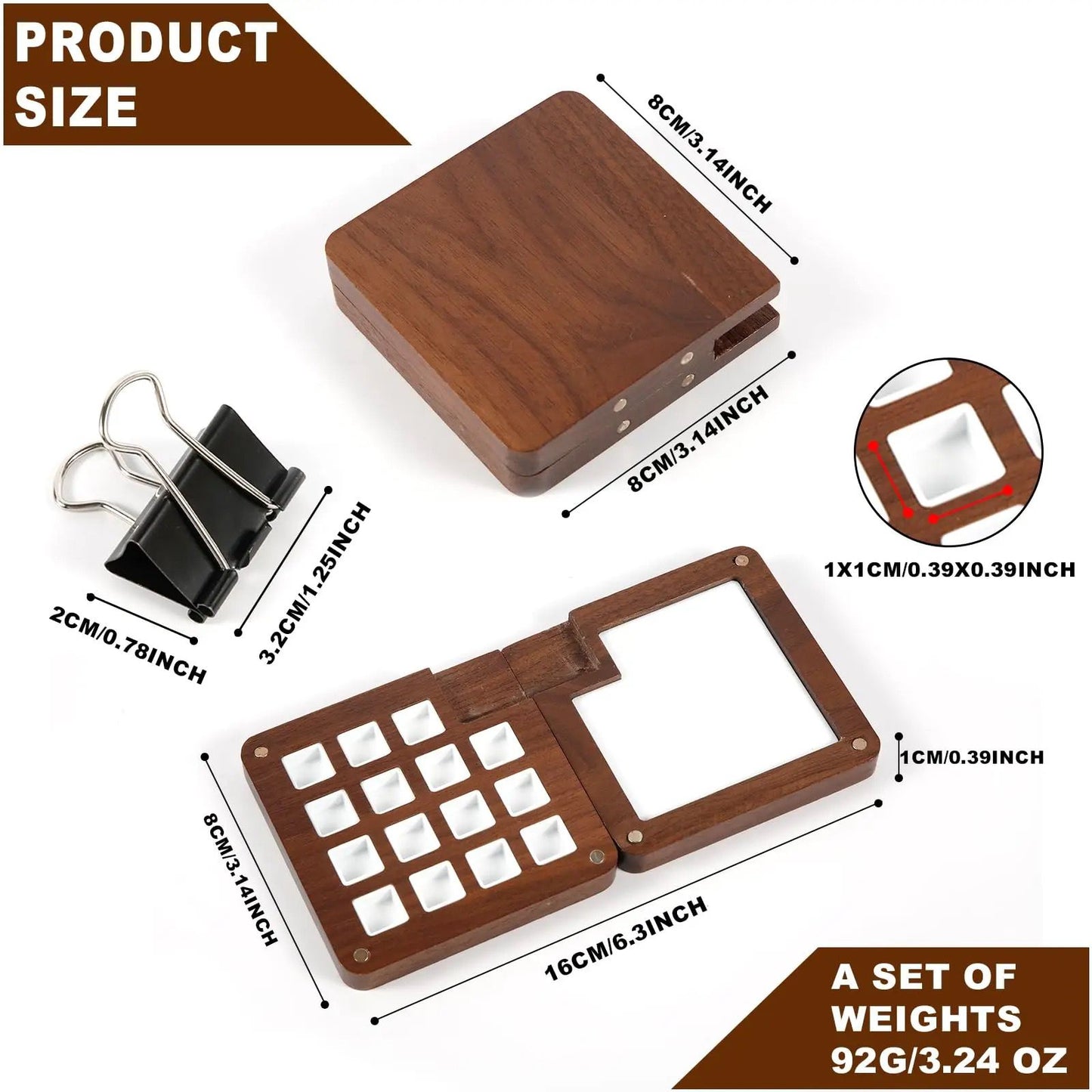 Watercolour Portable Palette - Oriandcalli
