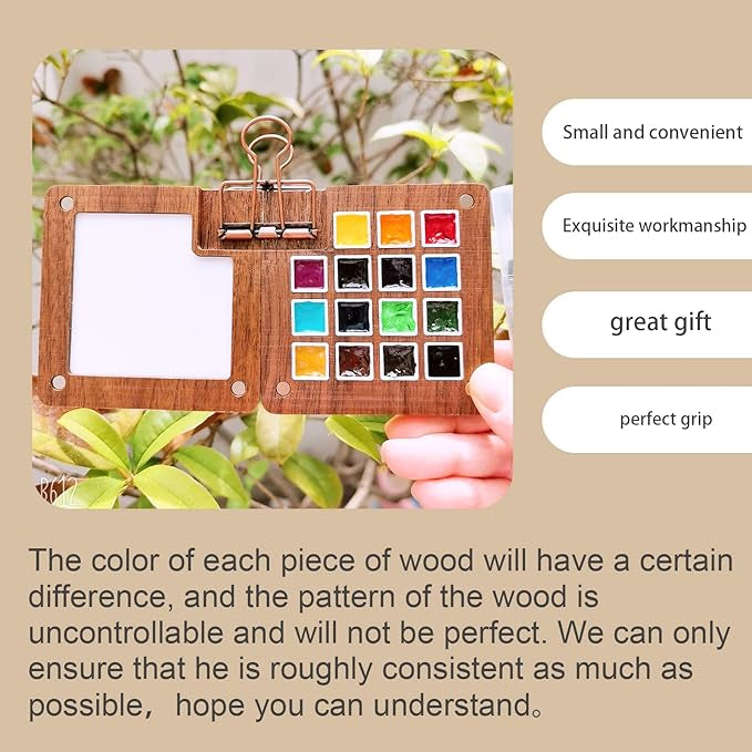 Watercolour Portable Palette - Oriandcalli