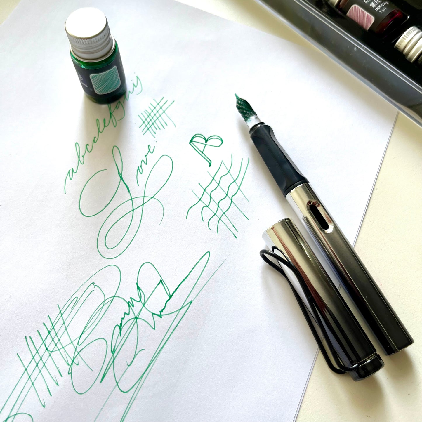 Glass pen set - Oriandcalli