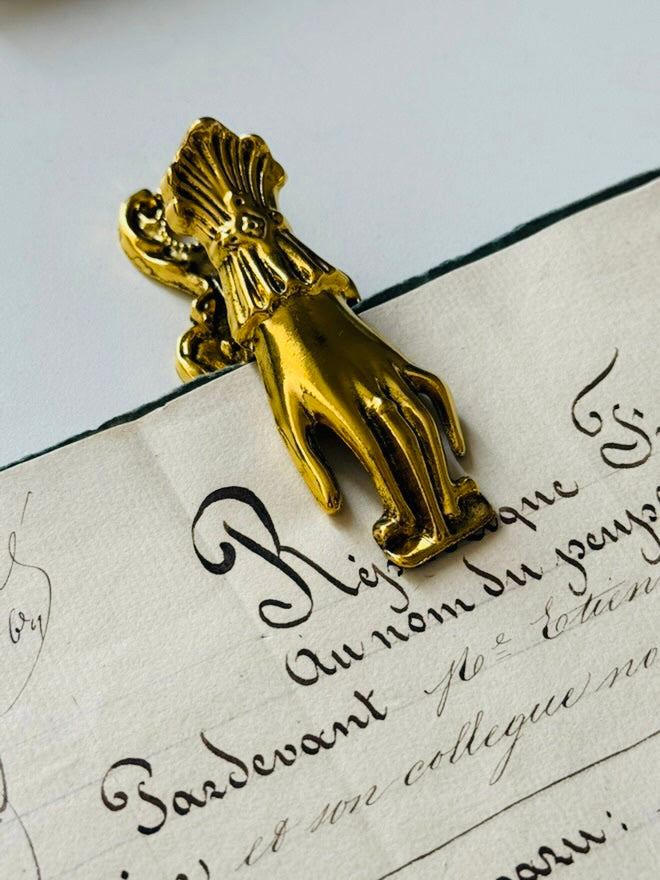 Vintage hand clip - Oriandcalli