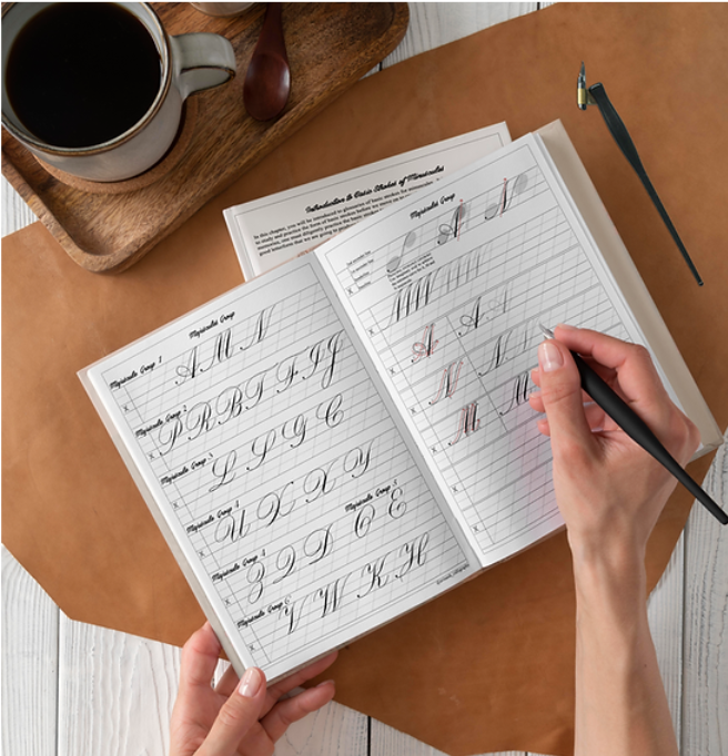 Copperplate Calligraphy Workbook - Oriandcalli