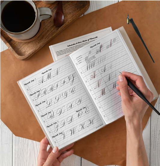 Copperplate Calligraphy Workbook - Oriandcalli