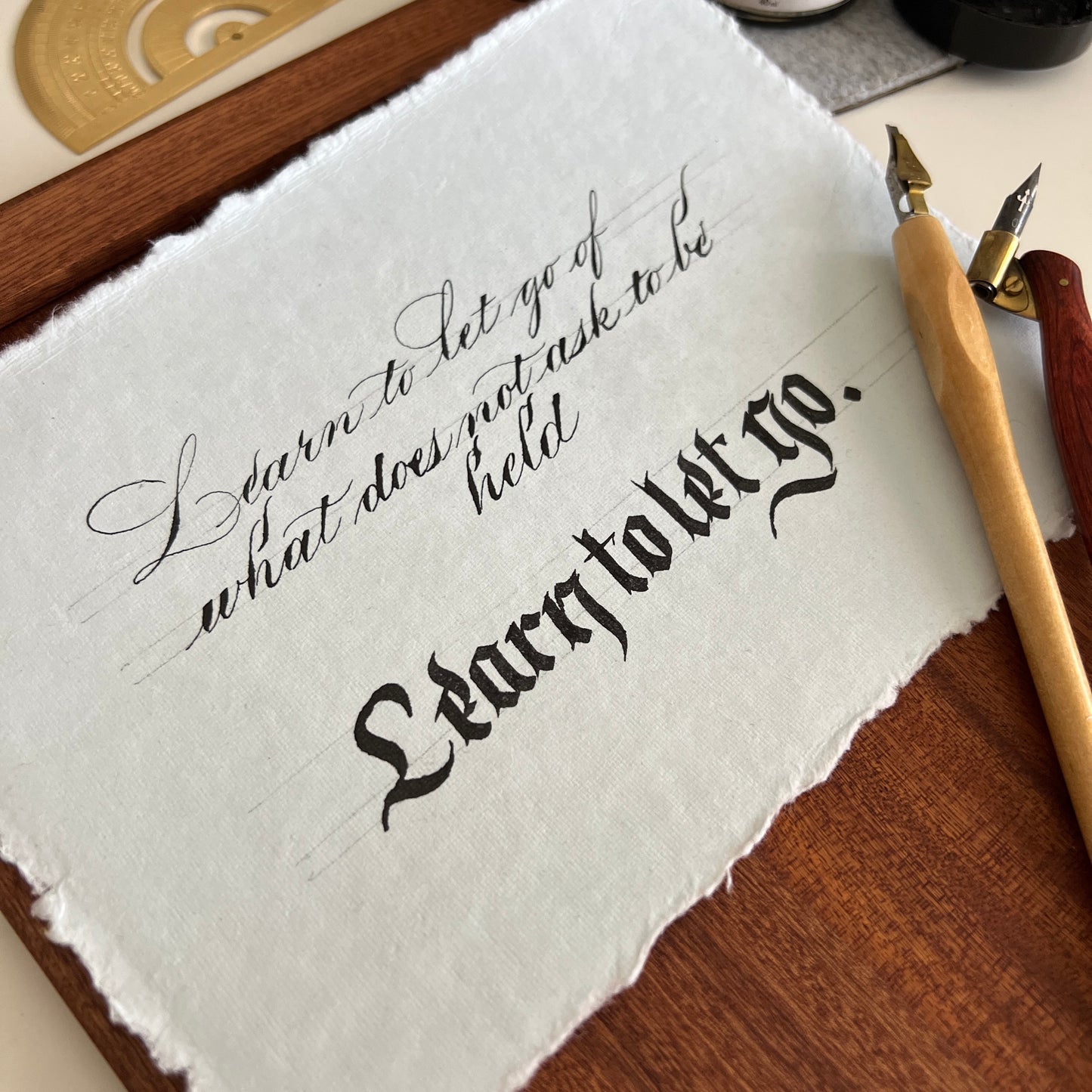 Bookmark white - Oriandcalli