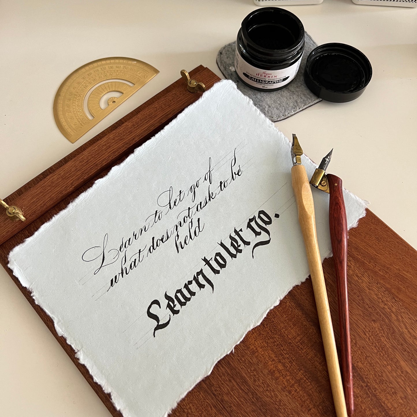 Deckled edge paper set - Oriandcalli