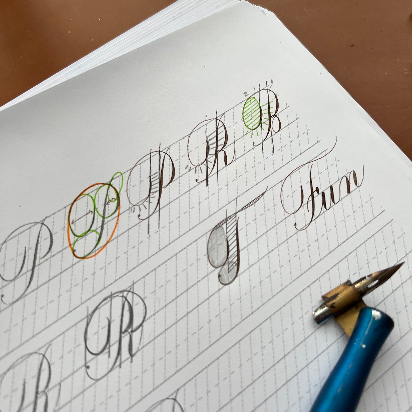 Copperplate Calligraphy Workshop - Oriandcalli