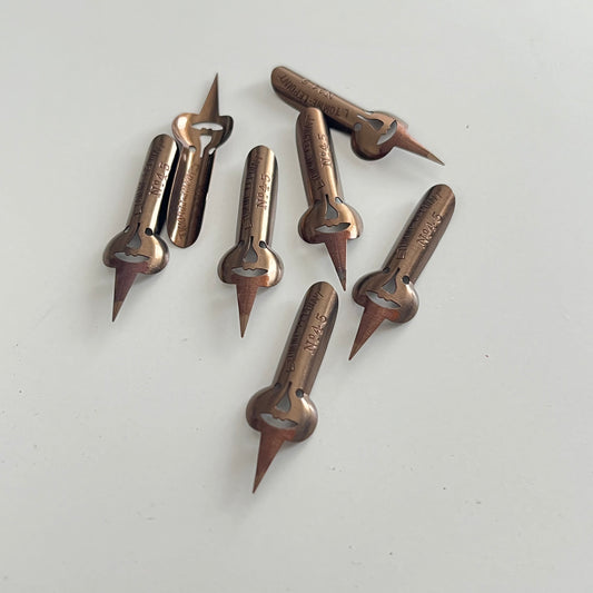 Smiley nib vintage - Oriandcalli