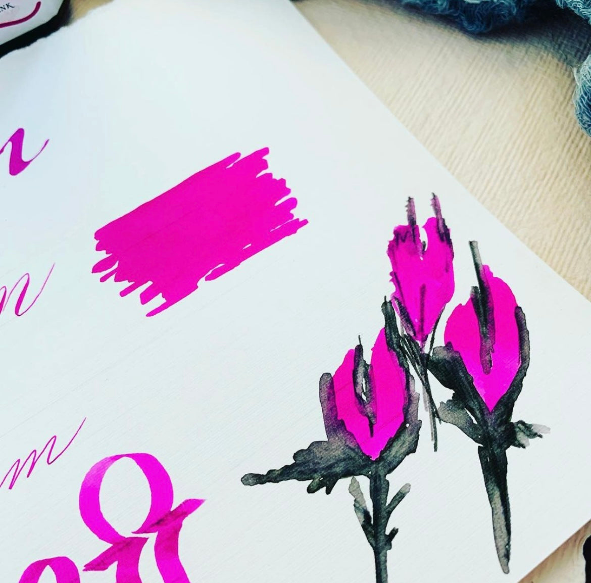 Hot pink - Oriandcalli