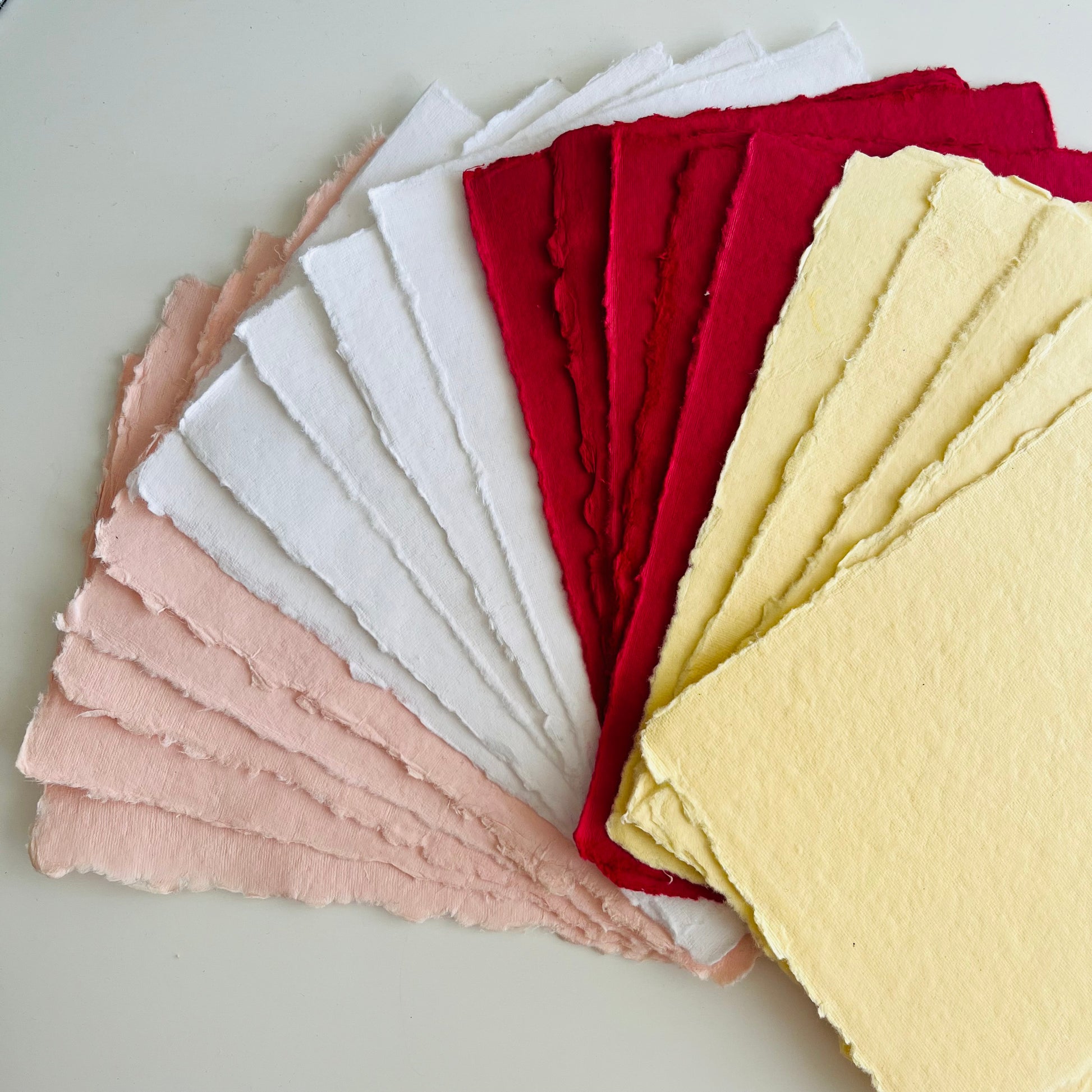 Deckled edge paper set - Oriandcalli