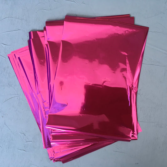 Pink foil