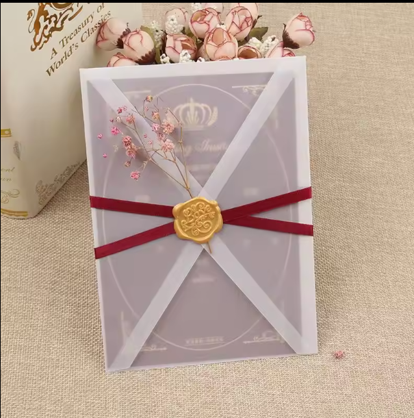 Translucent paper envelope set - Oriandcalli