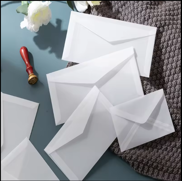 Translucent paper envelope set - Oriandcalli