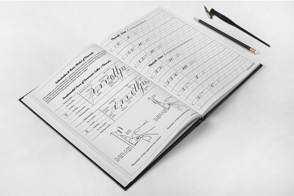 Copperplate Calligraphy Workbook - Oriandcalli