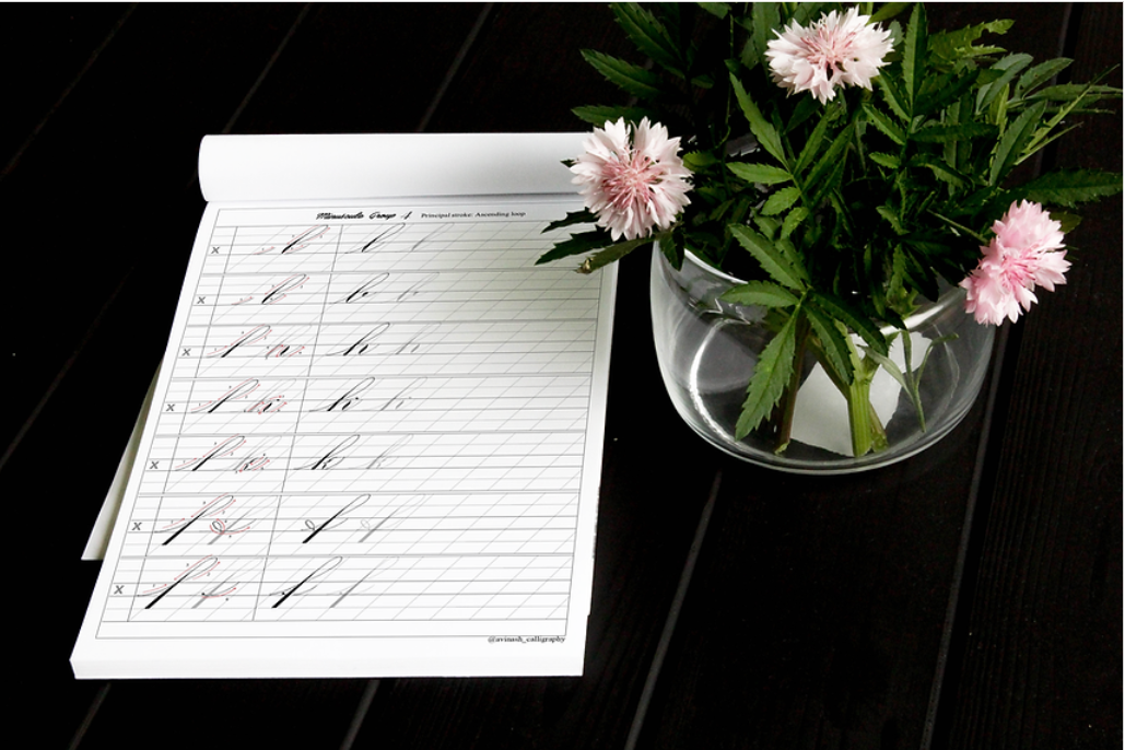 Copperplate Calligraphy Workbook - Oriandcalli