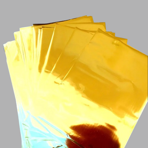 Lot De 50 Feuilles D'or 24 Carats 45x45 Mm - Neuf Sous Blister - Sim Gold Leaf
