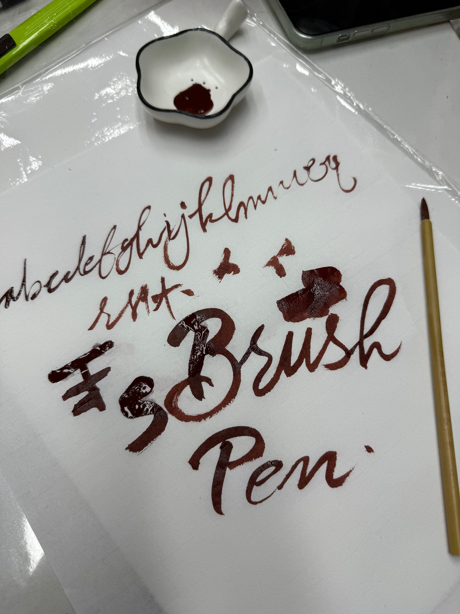 Fountain pen ink- 2 - Oriandcalli